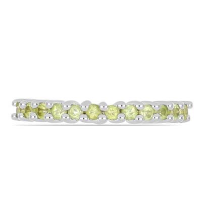 BUY NATURAL PERIDOT GEMSTONE RING IN 925 STERLING SILVER